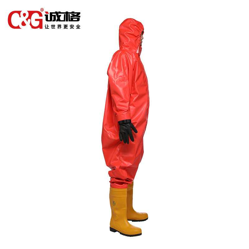 消防員輕型防化服(二級化學防護服)