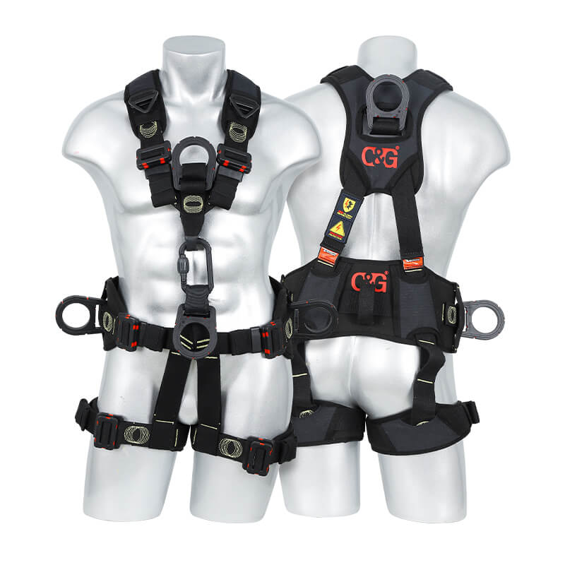 FA50608-ArcD -5掛點6調節點全身式安全帶-絕緣防電弧